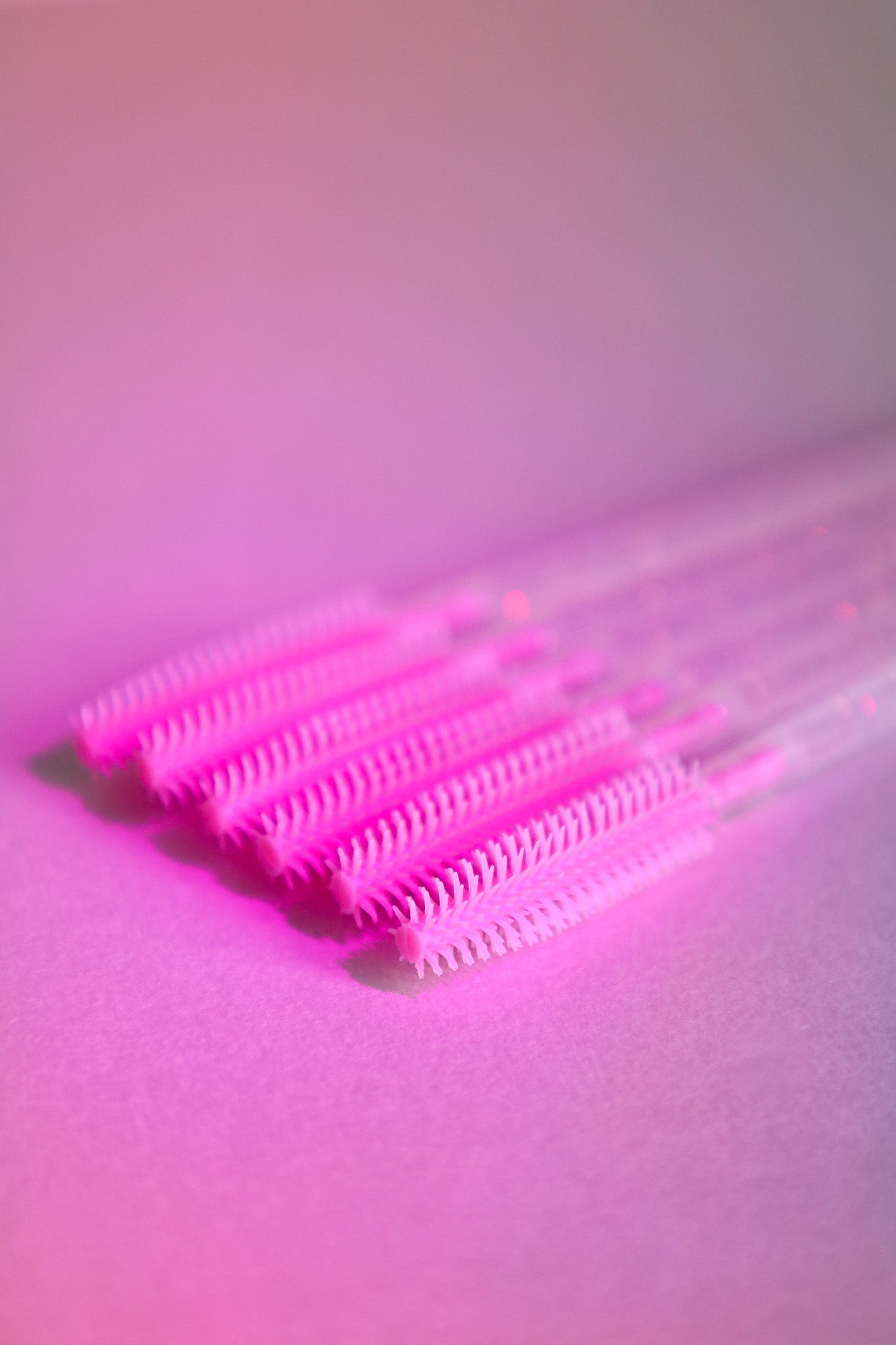 Silicone eyelash brushes 