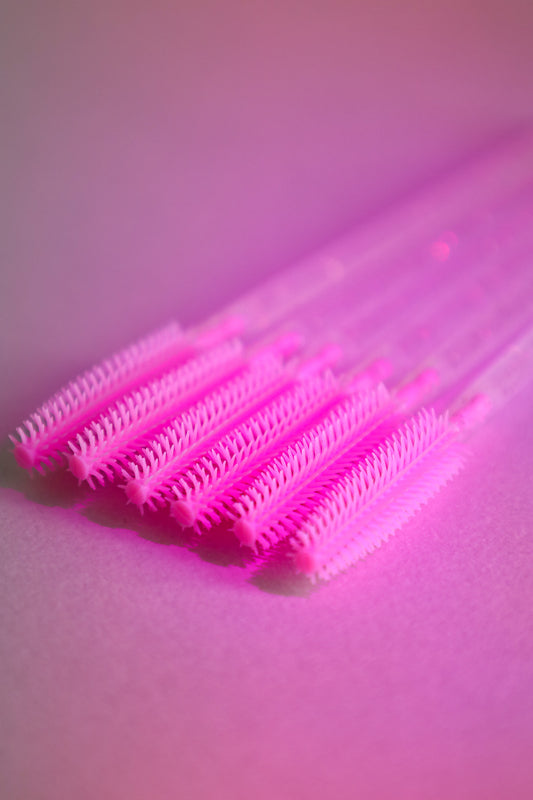 Silicone eyelash brushes 