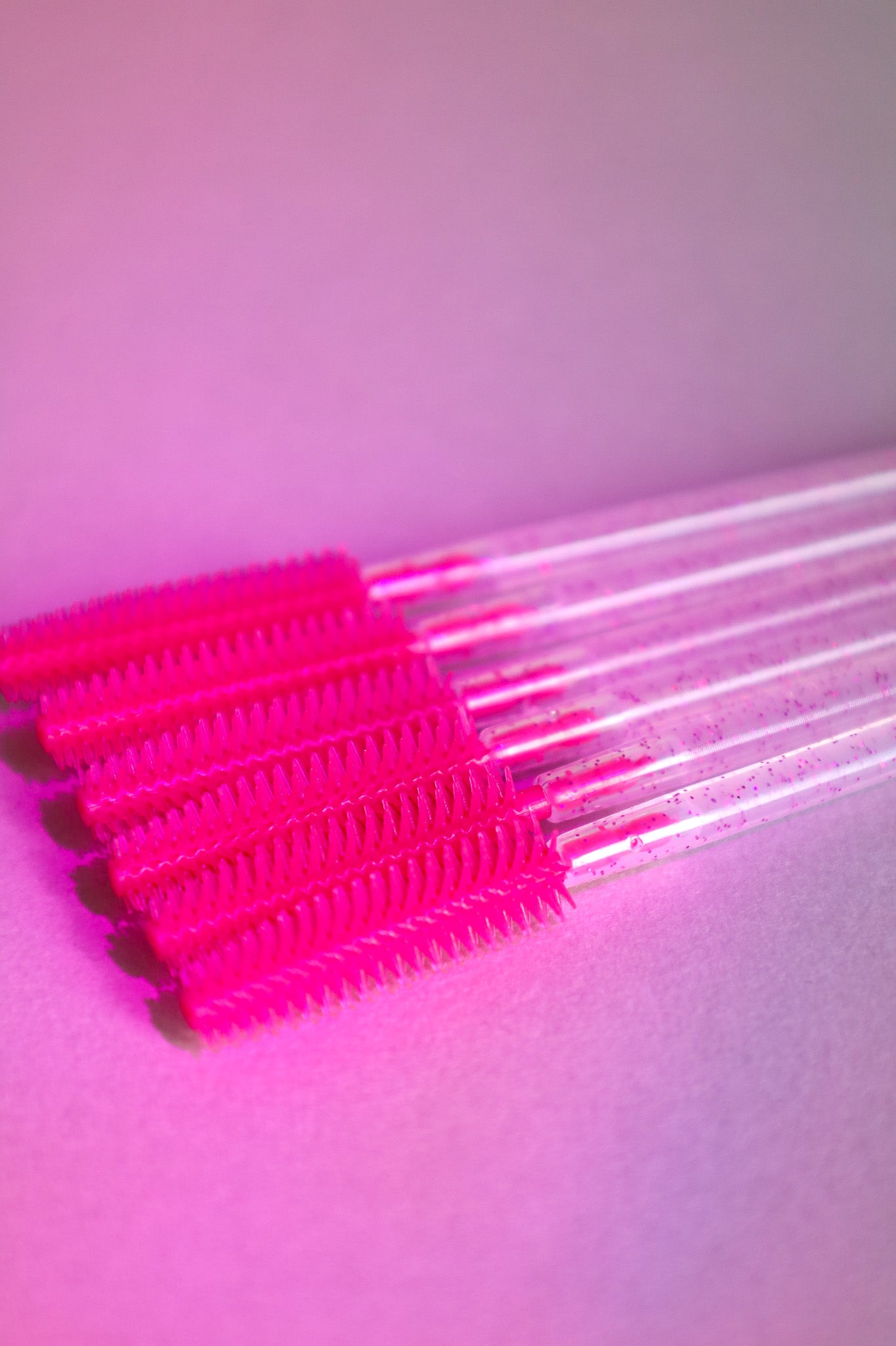 Silicone eyelash brushes 